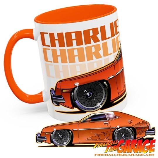 Charlies Angels Automotive Pop Culture Art by Fireball Tim Garage