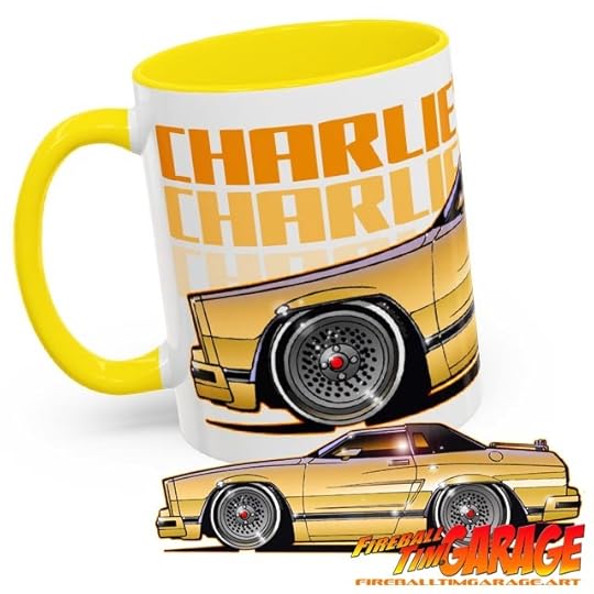 Charlies Angels Automotive Pop Culture Art by Fireball Tim Garage