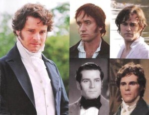 Mr Darcy - all five for Regency Reflections small