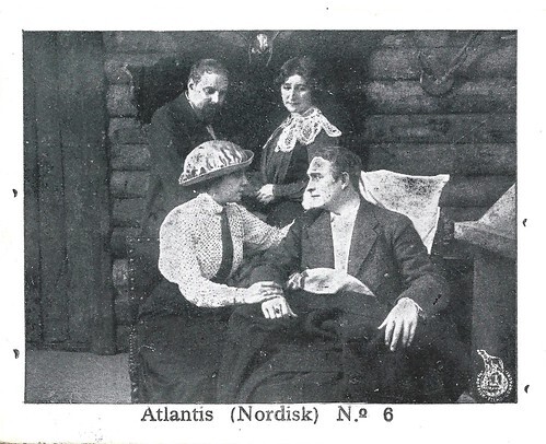Olaf Fönss and Ebba Thomsen in Atlantis (1913)