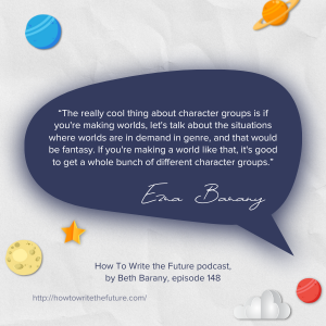 Quote by Ezra Barany from Fantasy Character Groups Made Simple with Ezra Barany