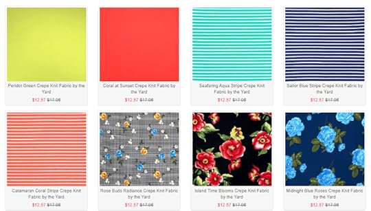 Shop Crepe Fabrics available at ShopNZP.com