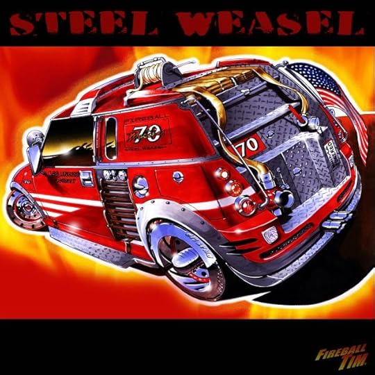 Automotive Pop Culture Art by Fireball Tim Garage