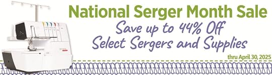 National Serger Month Sale at ShopNZP.com