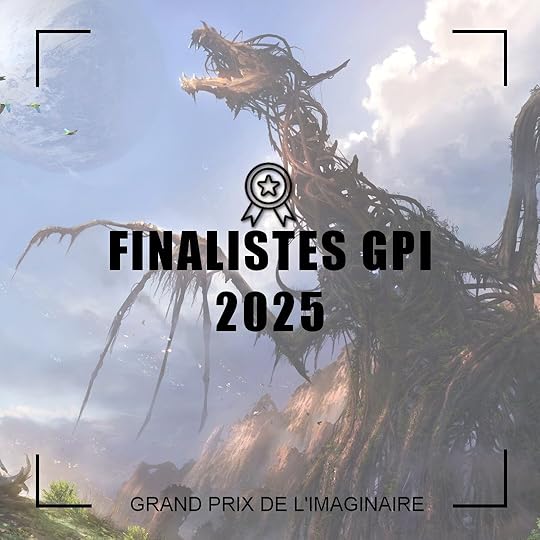 graphic that says FINALISTES GPI 2025 with a dragon made of tree roots