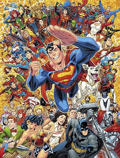Superman 2025 Treasury Edition: Hero for All Scott Koblish Superman and allies cover.