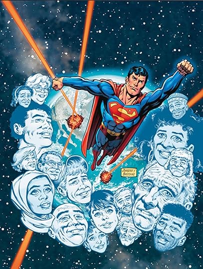 Superman 2025 Treasury Edition: Hero for All variant cover by Dan Jurgens.