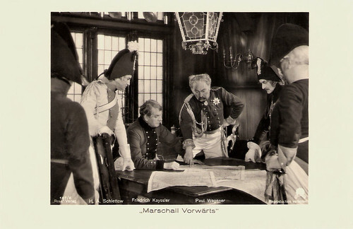 Hans Adalbert Schlettow, Friedrich Kayssler and Paul Wegener In Marschall Vorwärts (1932)