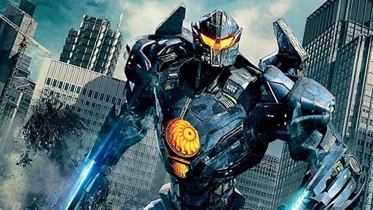 Pacific Rim image of a Jaeger, tv series coming to prime video