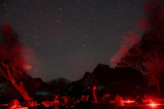national park week 2025 - night sky at zion