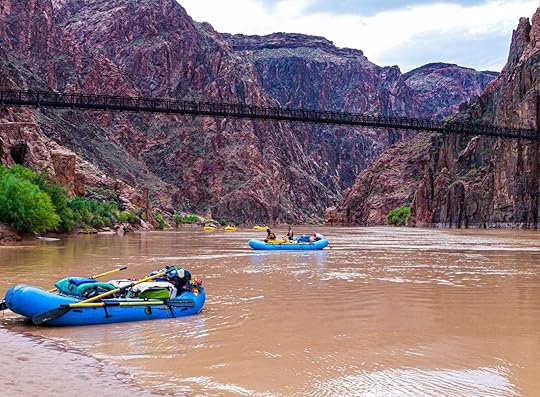 national park week 2025 - rafting in grand canyon 