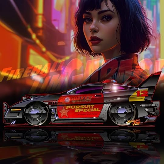 Automotive Pop Culture Art by Fireball Tim Garage