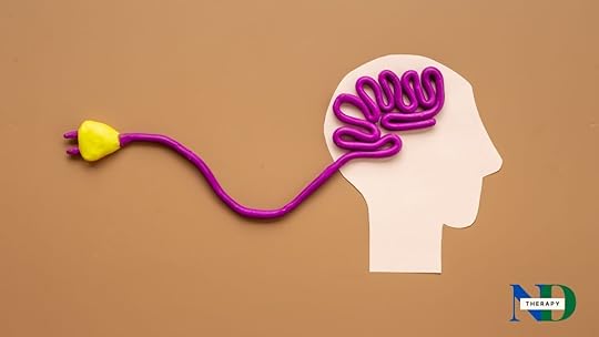 Claymation of the brain and an electric plug.