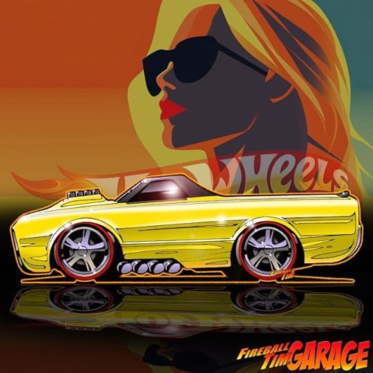 Automotive Pop Culture Art by Fireball Tim Garage