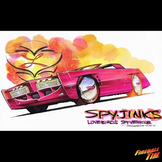 Automotive Pop Culture Art by Fireball Tim Garage