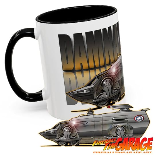 Damnation Alley Automotive Pop Culture Art by Fireball Tim Garage