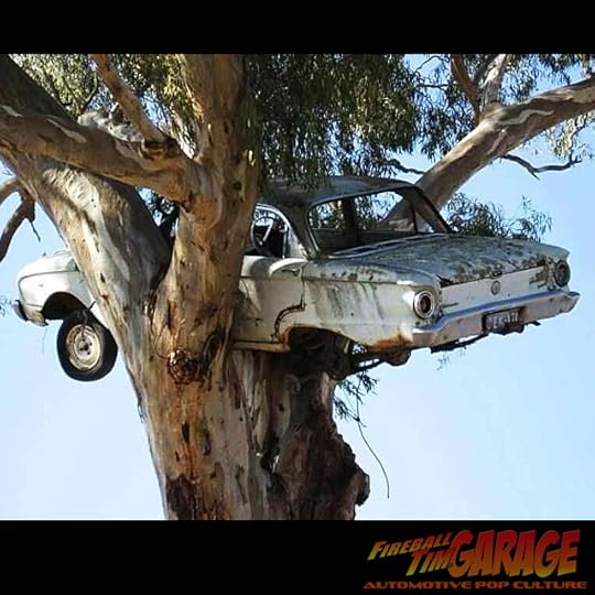 Automotive Pop Culture Art by Fireball Tim Garage