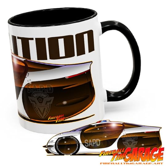 Demolition Man Automotive Pop Culture Art by Fireball Tim Garage