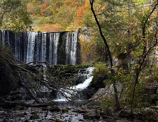 waterfall at Blanchard Springs Recreation Area