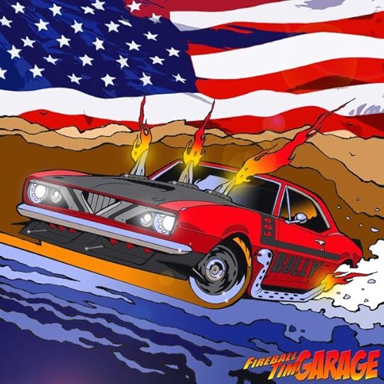 Automotive Pop Culture Art by Fireball Tim Garage