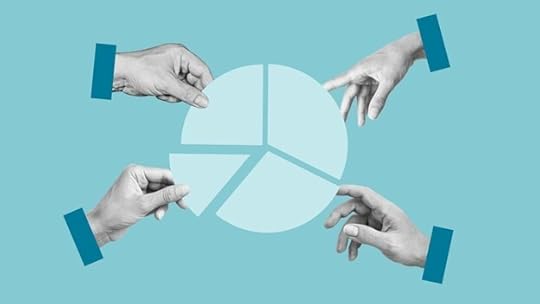 Fixed vs. dynamic equity distribution: For hands grasping to take a slice of an equity pie.