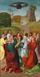 Jesus ascends into heaven