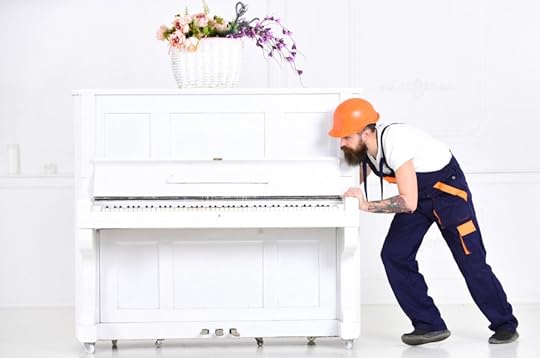 piano movers moving piano