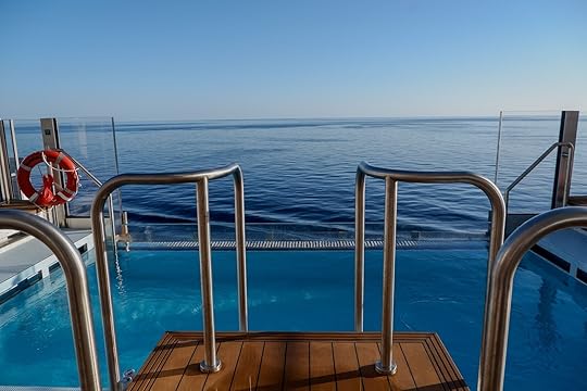 pool overlooking ocean onboard norwegian aqua