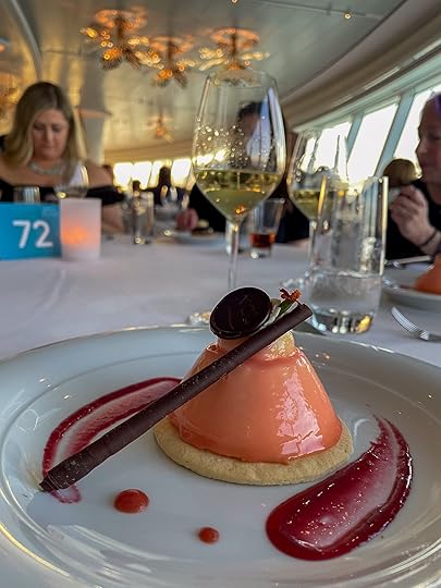 dessert on table aboard norwegian aqua