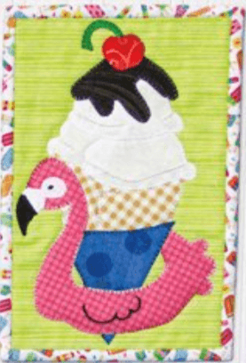 Patch Abilities Summer Nibblers Series Wall Hanging Pattern and Button Set