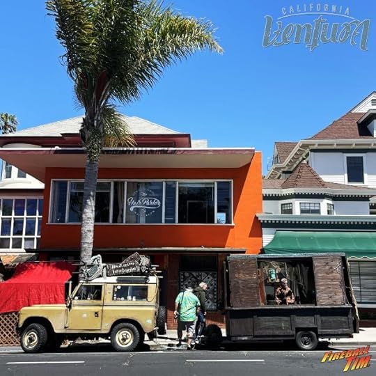 Automotive Pop Culture Movie Car Art by Fireball Tim Garage