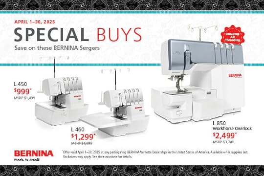 april email special buys bernina 600x400 1