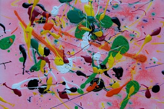 abstract painting -- spiritual writer