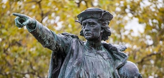 A statue of Christopher Columbus at the Catedral de Sevilla in Seville, Spain (Unsplash)
