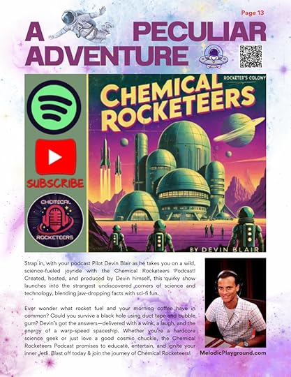 Chemical Rocketeers Podcast Volume 2 Winter 2025 Melodic Playground Magazine - Devin Blair