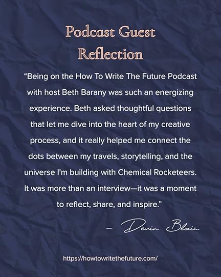 How To Write the Future Podcast Guest Reflection
