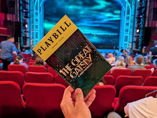Playbill for Great Gatsby on Broadway at Broadway Theater New York City 1