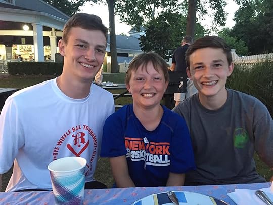 Three sons, brothers.