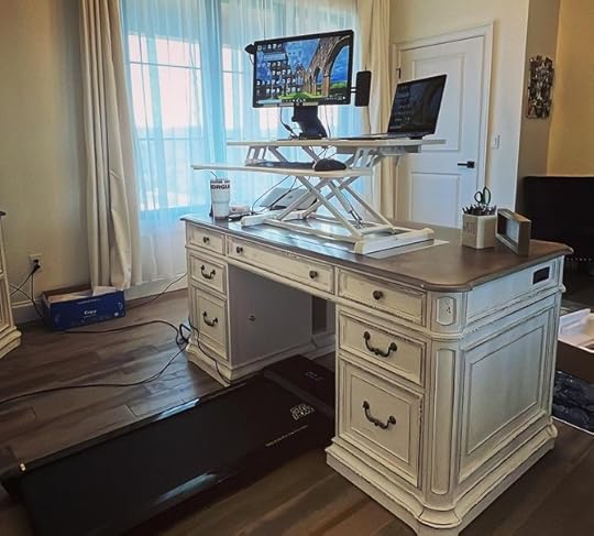 set up for under desk treadmill