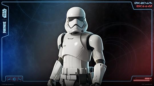 A Stat Wars stormtrooper skin in Fortnite