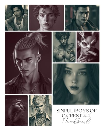 Sinful - Boys of Chapel Crest - Moodboard