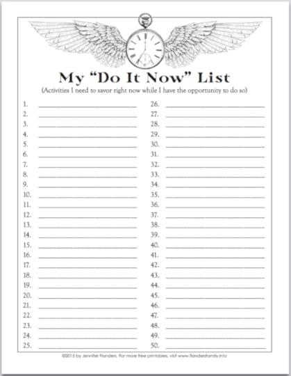 My Do It Now List