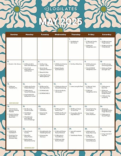blogilates may 2025 workout calendar