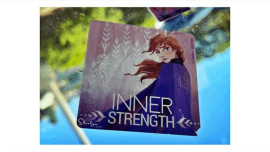graphic image showing inner strength through time for yourself