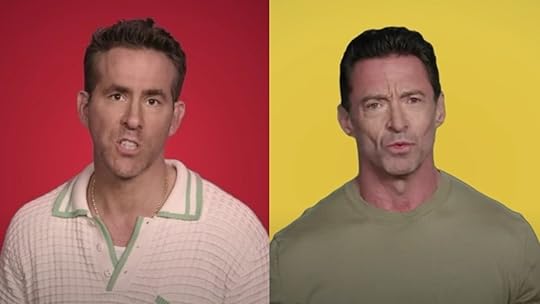 Ryan Reynolds and Hugh Jackman on the Tonight Show promoting Deadpool & Wolverine.