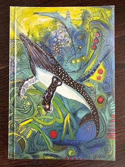 Journal cover with Alan Syliboy’s painting of a Humpback Whale