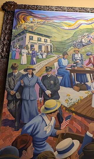Annie in mural