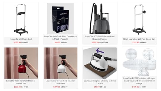  Purchase either of the LauraStar 1980 Anniversary Edition Systems from The Nancy Zieman Sewing Studio & Quilt Shop or at ShopNZP.com