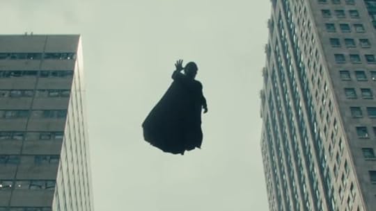 The Sentry (Lewis Pullman) in Void mode looms over New York City in The Thunderbolts.