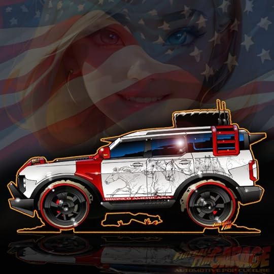 Ford Bronco Art
